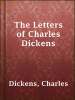 The_Letters_of_Charles_Dickens